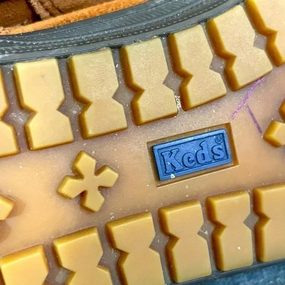 Keds leather suede lace up booties - Picture 7 of 14